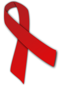 Picture of symbolic red ribbon.