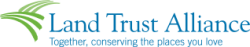Logo of Land Trust Alliance.