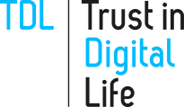 Logo for Trust in Digital Life.
