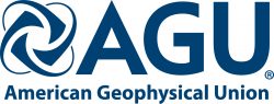 Logo for American Geophysical Union.