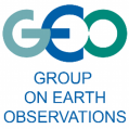Logo for Group on Earth Observations (GEO).
